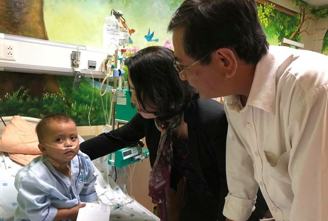 Chung tay vì trẻ mắc bệnh tim bẩm sinh Nhiều trẻ em mắc bệnh tim bẩm sinh có hoàn cảnh khó khăn đã được giúp đỡ